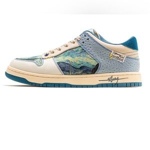 Van Gogh style shoes , brand new and never warn